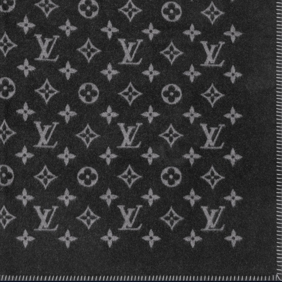 Louis Vuitton Monogram Eclipse Blanket - Picture 2 of 8